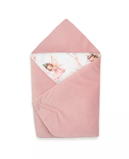 Voetenzak - Roze - Gevoerde omslagdoek voor autostoel