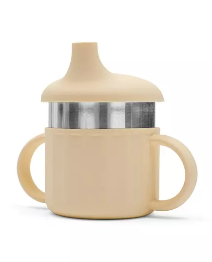 Baby Drinkbeker - Lichtbeige - Met Handvatten & Deksel