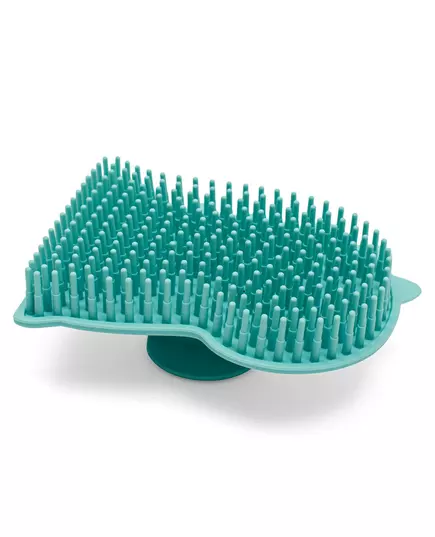 Babyborstel Blauw - Siliconen voor Gevoelige Huid