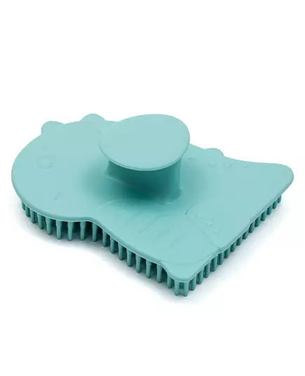 Babyborstel Blauw - Siliconen voor Gevoelige Huid