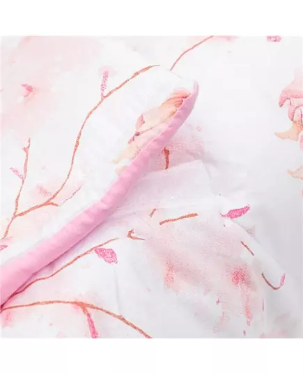 Dubbelzijdige Baby Omslagdoek 80x80 cm - Roze Fairies