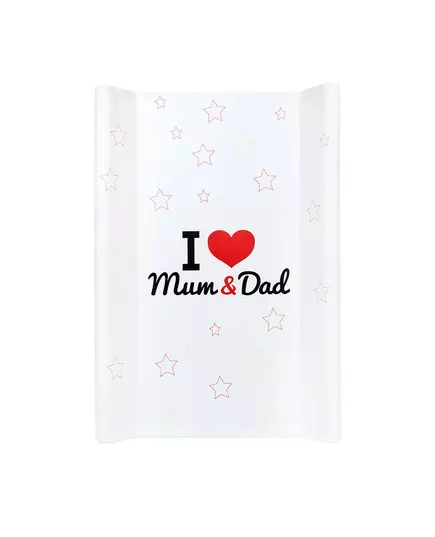 Aankleedkussen - 70x50cm - Waterproof - I Love Mum & Dad Design