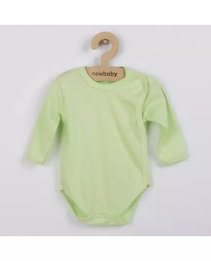 Babybody - Maat 50 - Mintgroen - Lange mouwen - 100% katoen