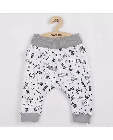 Babybroekjes - Katoenen Half Nappies - Muziekpatroon - Maat 86 (12-18 maanden)