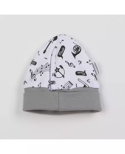 Baby Accessoires - Baby Muts - Muziek Thema - Katoen - Size 68 (4-6 maanden)