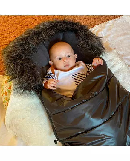 Roze 3-in-1 winter voetenzak voor buggy, auto en slee