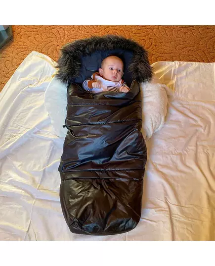 Roze 3-in-1 winter voetenzak voor buggy, auto en slee