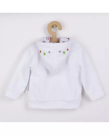 Kinderjas - Capuchon - Lieveheersbeestje - Bloemen - Maat 86 (12-18 maanden)