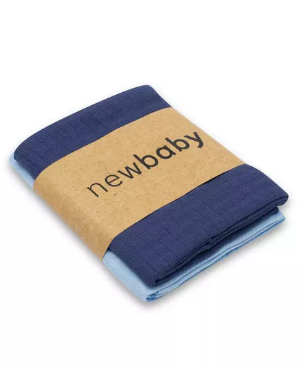 Hydrofiele Luiers - 2 Stuks - Lichtblauw & Donkerblauw