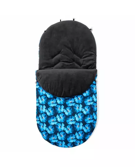 Voetenzak Blauw - Fleece met Minky Voering, Wasbaar
