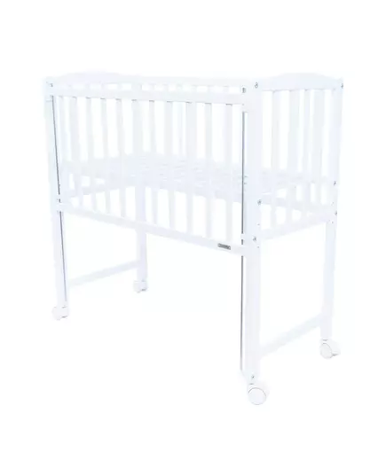 Kinderbed MATEO - Wit - Aanschuifbed Ledikant - 90 x 40 cm