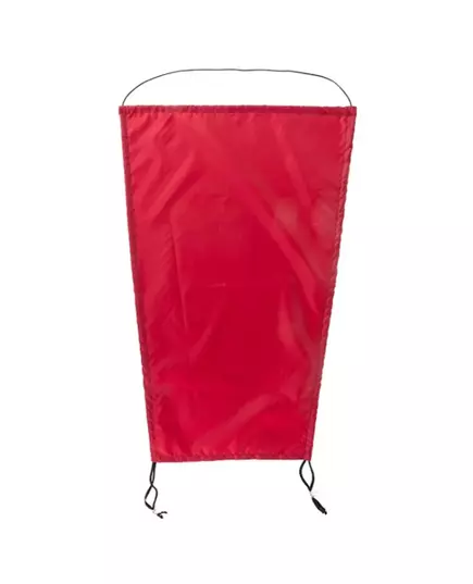 Basic zonnescherm voor kinderwagen rood – verstelbare bescherming tegen zon en wind