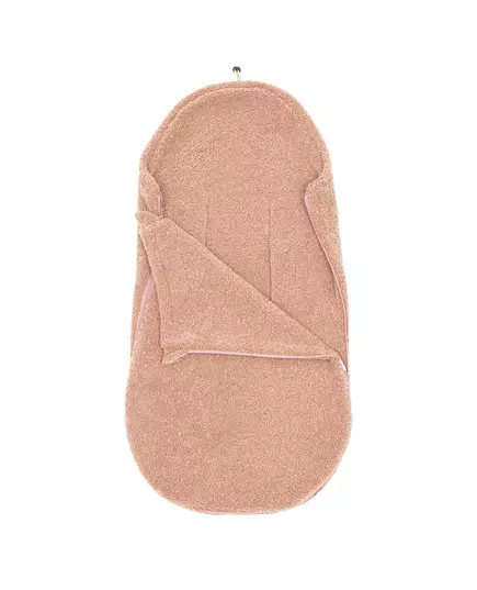 Voetenzak Roze - MINI - Teddy met 3-puntsgordel