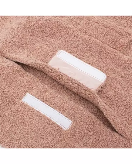 Voetenzak Roze - MINI - Teddy met 3-puntsgordel