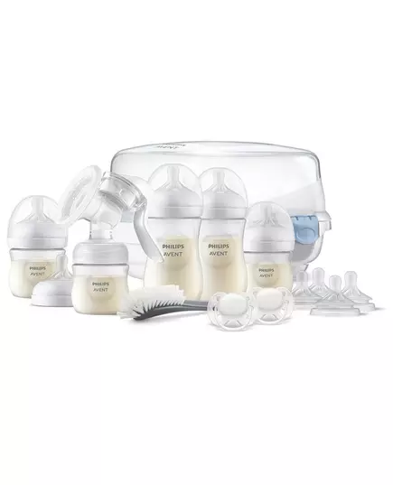 Philips Avent borstvoedingsset - Met handkolf, flessen en sterilisator