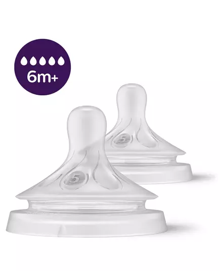 Philips Avent vervangspenen Natural Response - Maat 5 - 6+ maanden