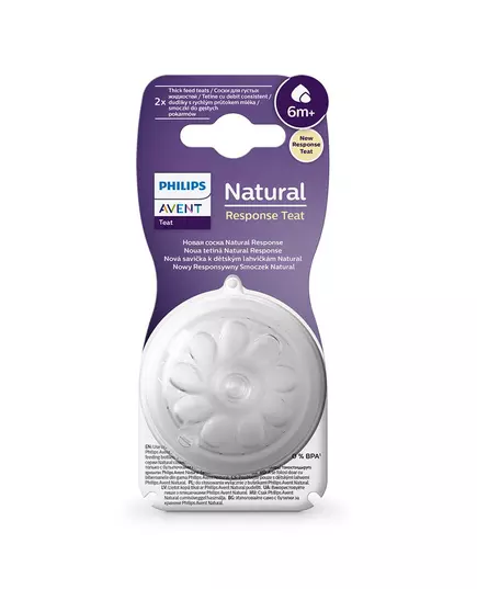 Philips Avent vervangspenen Natural Response - Maat 6 - 6+ maanden