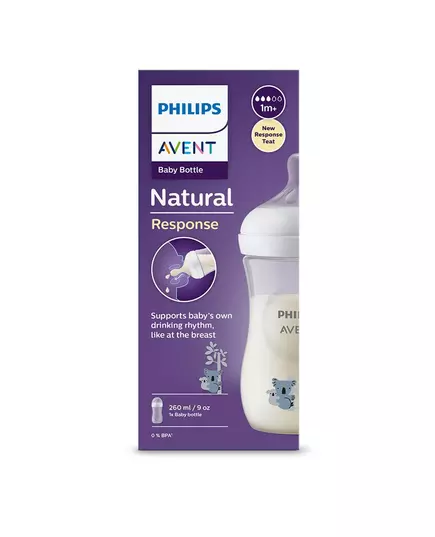 Philips Avent babyfles Natural Response - 260 ml - Koala
