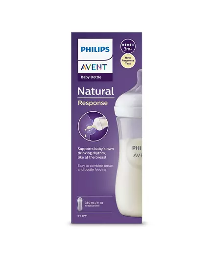 Philips Avent babyfles Natural Response - 330 ml - Vanaf 3 maanden