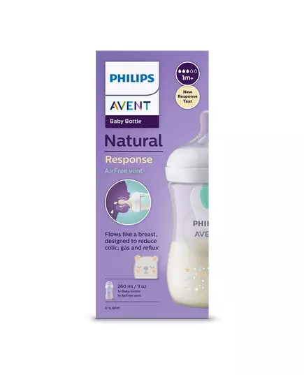 Philips Avent babyfles Natural Response - 260 ml - Beertje