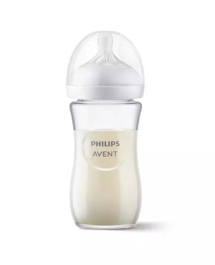 Philips Avent babyfles glas Natural Response - 240 ml - Vanaf 1 maand