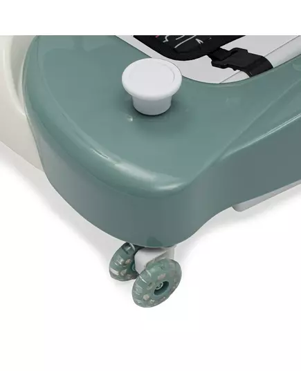 Looptrainer met Schommelstand – Groen – Met Geluid en Siliconen Wielen