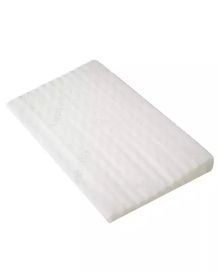 Basic baby hoofdkussen - wigvormig wit 59x37 cm