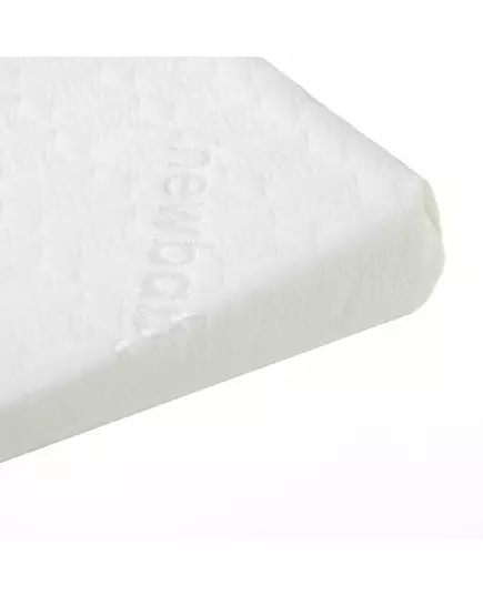 Basic baby hoofdkussen - wigvormig voor kinderwagen wit 30x37 cm