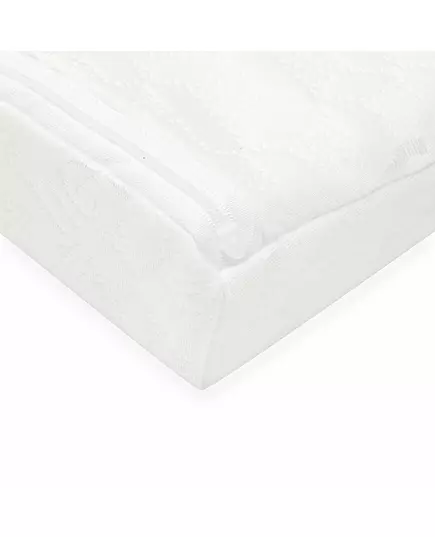 Basic baby hoofdkussen - wigvormig voor kinderwagen wit 30x37 cm