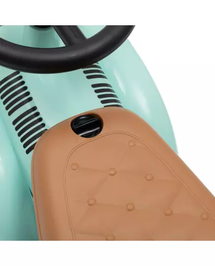 Retro Loopauto Mint – Loopwagen met Geluid en Opbergruimte