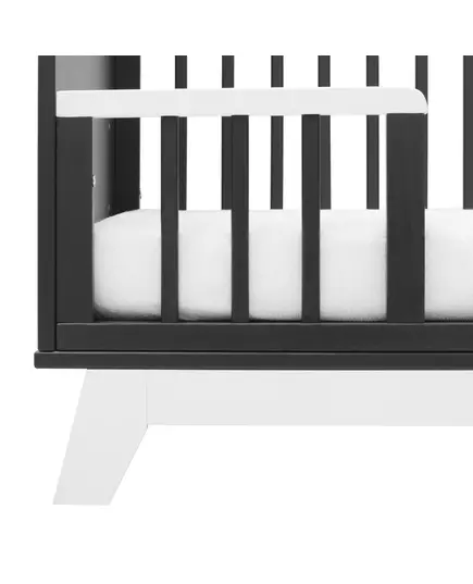 Ledikant MARCUS - 120 x 60 cm - Grafiet/Wit - Met Sofafunctie
