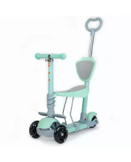 Multi 3-in-1 Driewieler Scooter Blauw – Verstelbaar – Met Verlichting