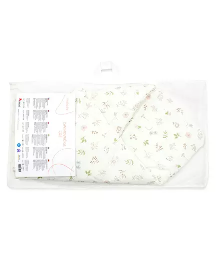 Wikkeldoek - Bloemenprint Zoe - Lichtgewicht - Ademend