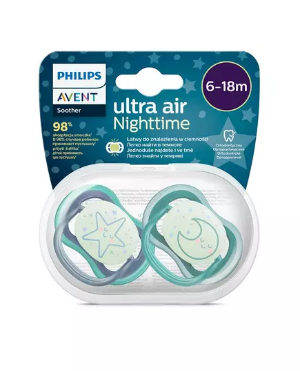 Philips Avent fopspenen Ultra Air Night - 6-18 maanden