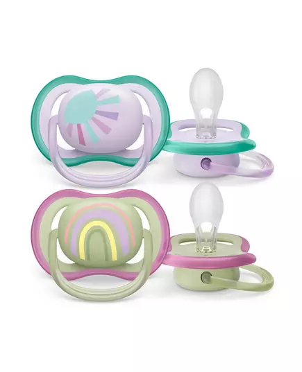 Philips Avent fopspenen Ultra Air - 0-6 maanden - Meisje