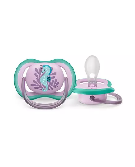 Philips Avent fopspeen Ultra Air - 6-18 maanden - Zeepaardje