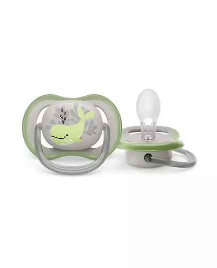 Philips Avent fopspeen Ultra Air - 6-18 maanden - Walvis