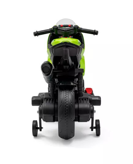 Supersport Elektrische Kinder Motor Groen – Met Geluid en Zijwieltjes