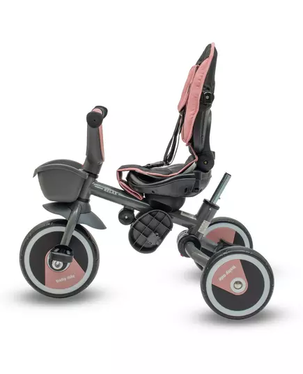 5-in-1 RELAX Driewieler Roze – Verstelbaar, Duwstang en 360° Draaiend Zitje