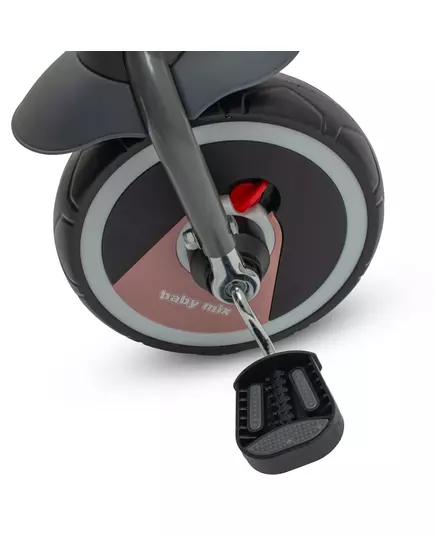 5-in-1 RELAX Driewieler Roze – Verstelbaar, Duwstang en 360° Draaiend Zitje
