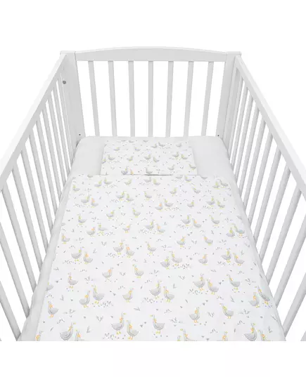 Beddengoedset Baby - Gansjes - Met Vulling - Dekbed 90 x 120 cm
