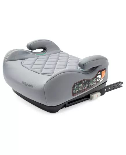 Hero Plus ISOFIX I-SIZE Autostoel Grijs – Veiligheid en Comfort voor Kinderen 125-150 cm