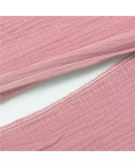 BASIC katoenen kussensloop voor wigkussen roze 30x37 cm – zacht en huidvriendelijk