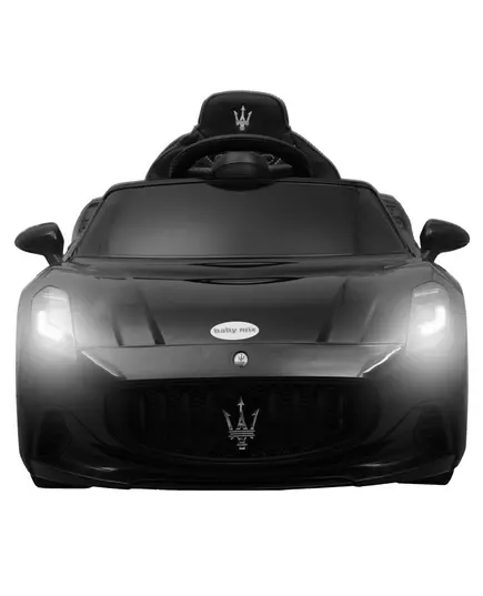 Elektrische Speelauto Maserati GranTurismo Zwart – Luxe Kindervoertuig met Afstandsbediening