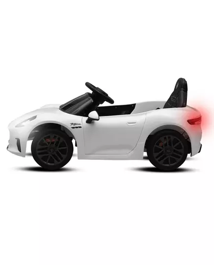Elektrische Speelauto Maserati GranTurismo Wit – Luxe Kindervoertuig met Afstandsbediening