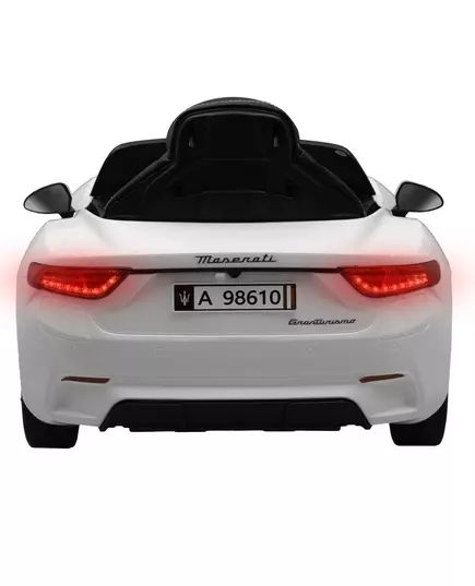Elektrische Speelauto Maserati GranTurismo Wit – Luxe Kindervoertuig met Afstandsbediening