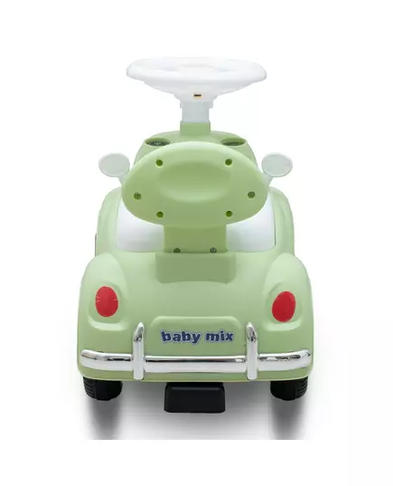 Kiddo Cruiser mint loopauto – Retro design met LED-licht en melodieën