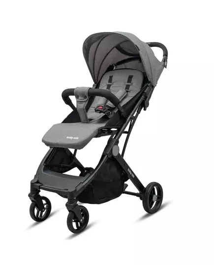 Bimelo lichtgewicht buggy grijs – compact en functioneel