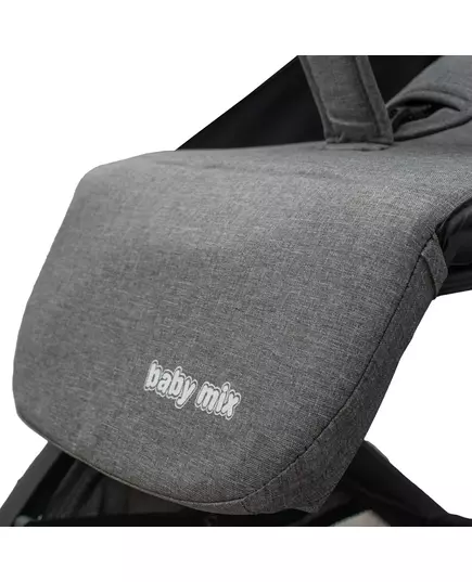Bimelo lichtgewicht buggy grijs – compact en functioneel