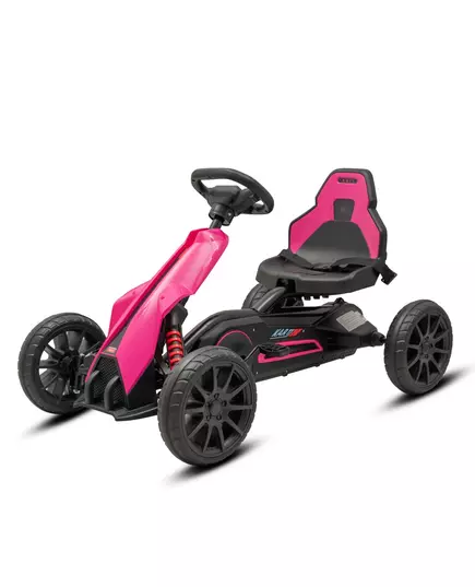 Speedster roze skelter – sportief en veilig met verstelbaar zitje